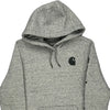 Carhartt Hoodie - XS Grey Cotton Blend