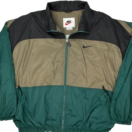 Nike Jacket - XL Beige Nylon