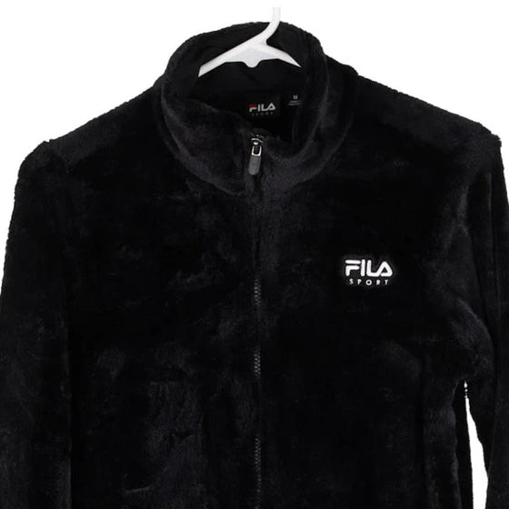 Vintage black Fila Fleece - womens medium