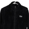 Vintage black Fila Fleece - womens large