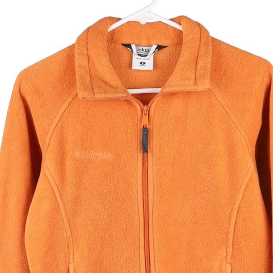 Vintage orange Columbia Fleece - womens small