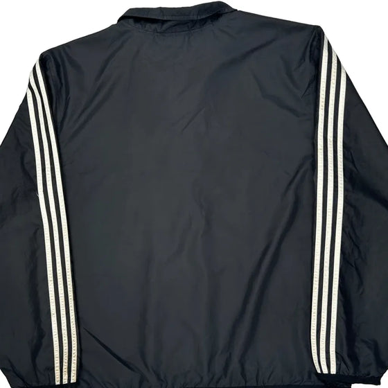 Adidas Track Jacket - Large Black Polyester