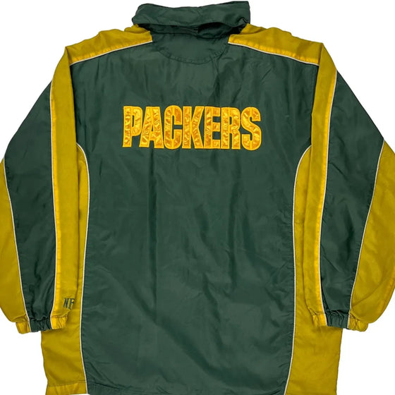 Green Bay Packers Nfl Windbreaker - Large Green Polyester