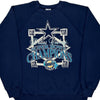 Dallas Cowboys Hanes Graphic Sweatshirt - XL Navy Cotton Blend