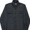 Wrangler Shirt - Small Black Cotton Blend