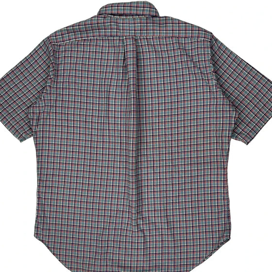 Ralph Lauren Checked Short Sleeve Shirt - Large Multicoloured Cotton