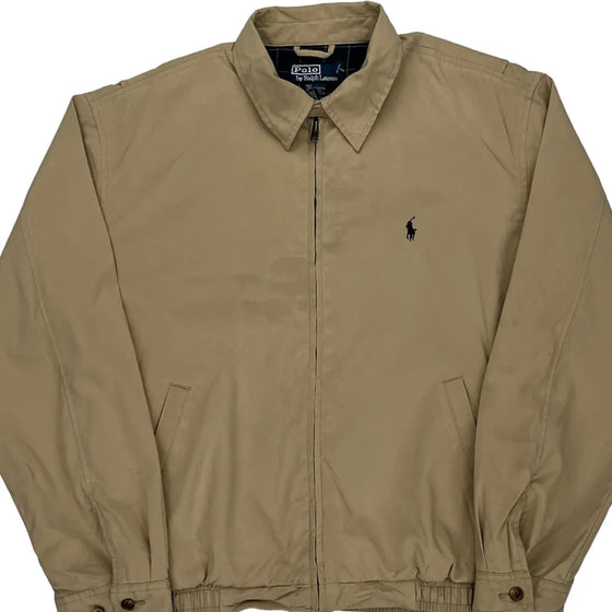 Ralph Lauren Harrington Jacket - Small Beige Polyester