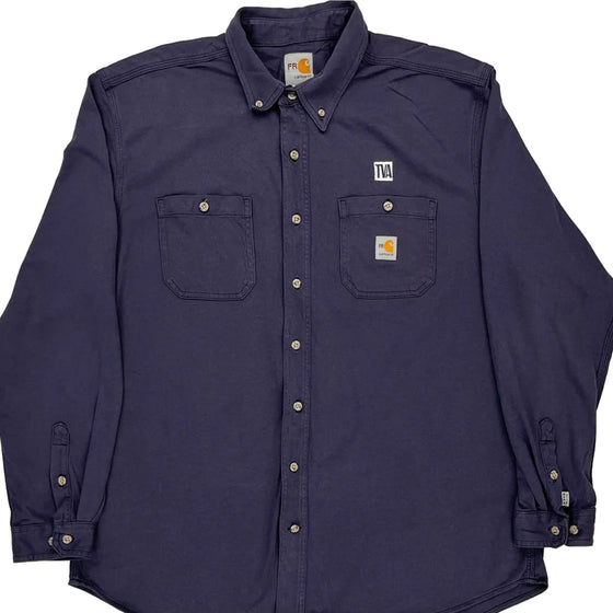 Tva Carhartt Shirt - XL Blue Cotton