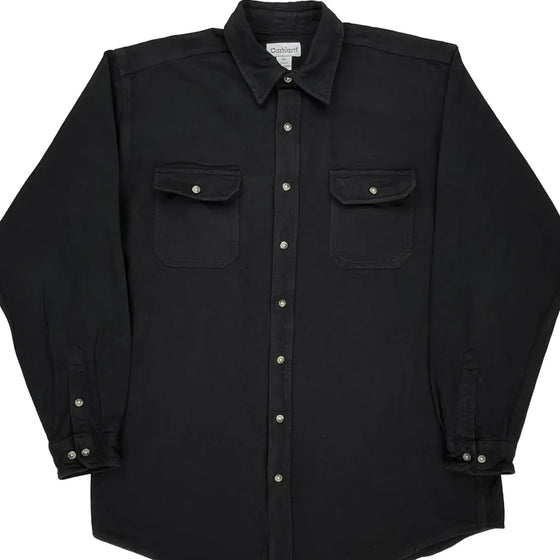 Carhartt Tall Shirt - XL Black Cotton