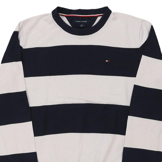 Vintage navy Tommy Hilfiger Jumper - mens large