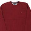 Vintage burgundy Tommy Hilfiger Jumper - mens large