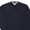 Vintage navy Tommy Hilfiger Jumper - mens large