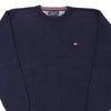 Vintage navy Tommy Hilfiger Jumper - mens x-large