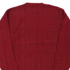 Vintage burgundy Tommy Hilfiger Jumper - mens x-large