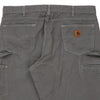 Vintage grey Carhartt Carpenter Trousers - mens 38" waist