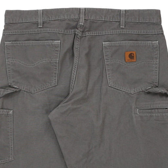 Vintage grey Carhartt Carpenter Trousers - mens 38" waist