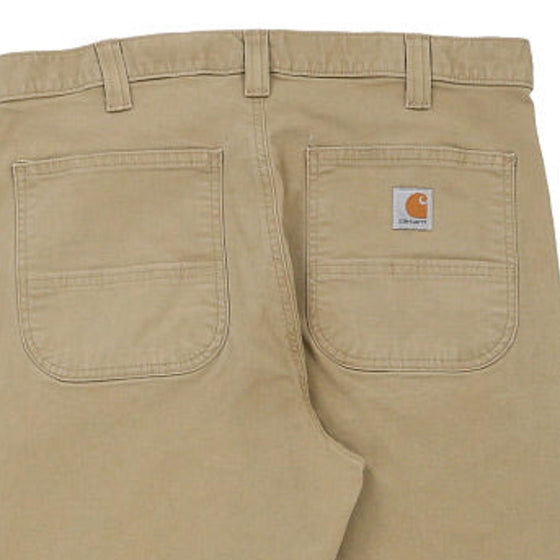 Vintage beige Carhartt Trousers - mens 34" waist