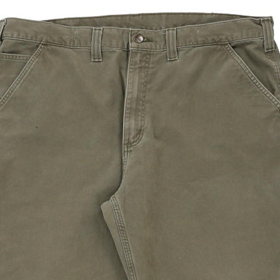 Vintage khaki Carhartt Carpenter Trousers - mens 42" waist