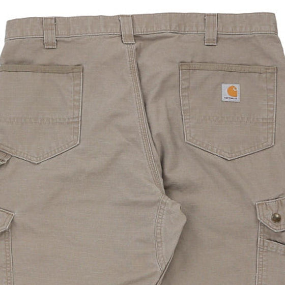 Vintage beige Carhartt Carpenter Trousers - mens 38" waist