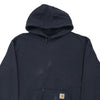 Vintage navy Carhartt Hoodie - mens medium