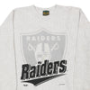 Vintage grey Made in USA Las Vegas Raiders 1994 Home Team Advantage Sweatshirt - mens large