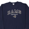 Vintage navy St. Louis Rams Reebok Sweatshirt - mens x-large