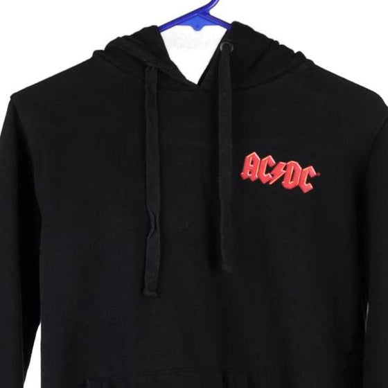 Vintage black ACDC Cotton On Hoodie - womens x-small