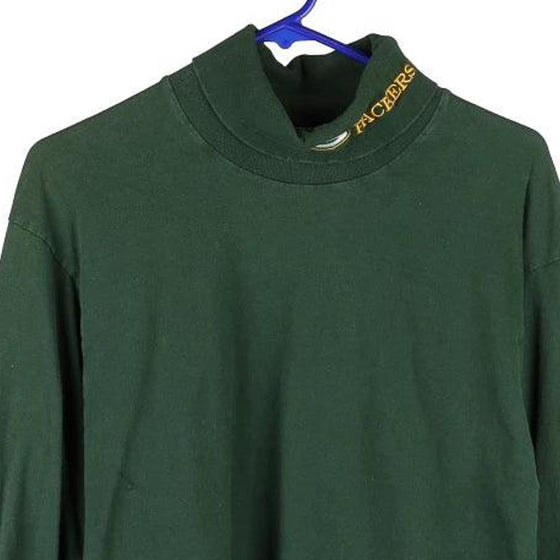 Vintage green Green Bay Packers Fruit Of The Loom Rollneck - mens medium