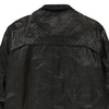 Vintage black Versace Jeans Couture Leather Jacket - mens medium