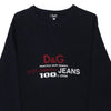 Vintage navy Dolce & Gabbana Jumper - mens large