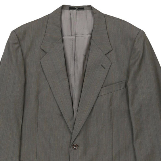 Vintage grey Valentino Blazer - mens x-large