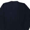 Vintage navy Trussard Sport Jumper - mens large