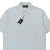 Vintage blue Valentino Polo Shirt - mens x-large