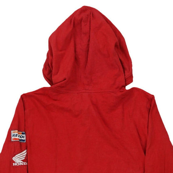 Vintage red Drag Race, Age 14 Gas Hoodie - boys medium