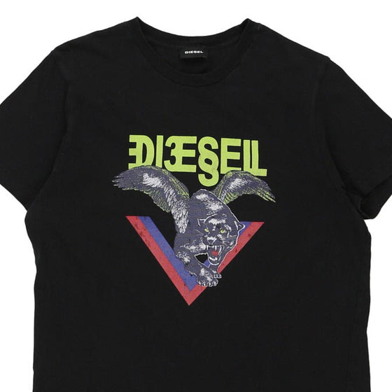 Vintage black Diesel T-Shirt - mens small