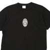 Vintage black Juventus FC Jhk T-Shirt - mens medium