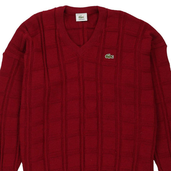 Vintage red Lacoste Jumper - mens large