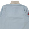 Napapijri Spellout 1/4 Zip - XL Blue Cotton