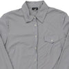 Armani Jeans Shirt - Small Grey Cotton