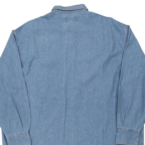 Les Copains Denim Shirt - XL Blue Cotton