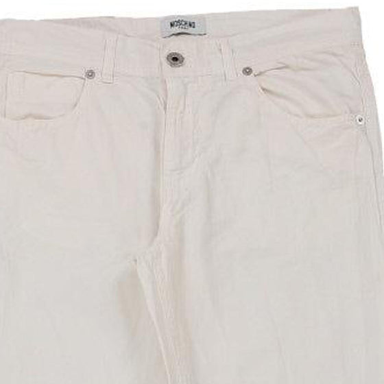 Age 14 Moschino Jeans - 30W 33L White Cotton