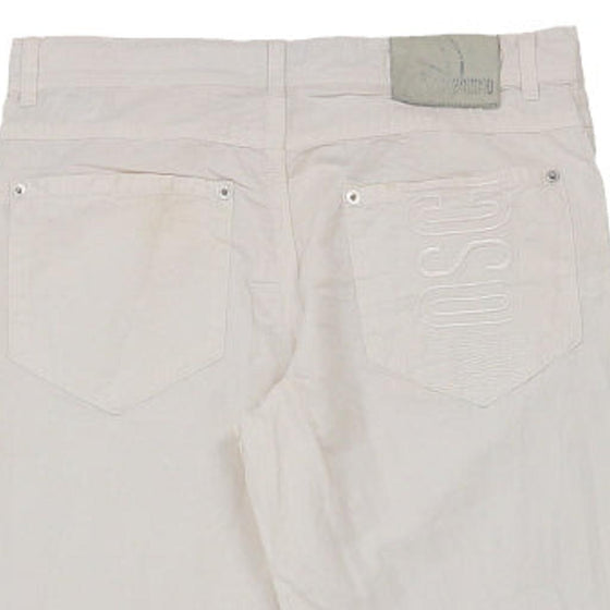 Age 14 Moschino Jeans - 30W 33L White Cotton