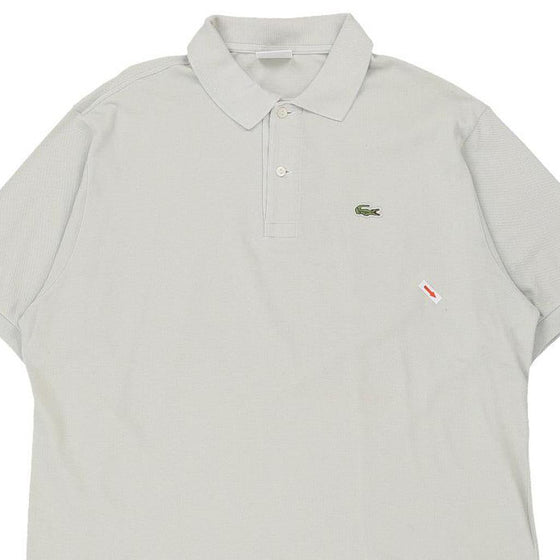 Vintage grey Lacoste Polo Shirt - mens x-large