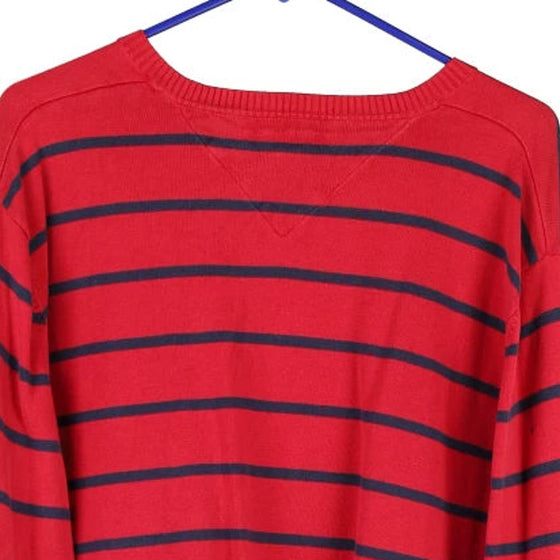 Vintage red Tommy Hilfiger Jumper - mens large