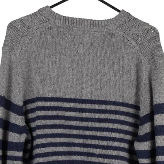 Vintage grey Tommy Hilfiger Jumper - mens large