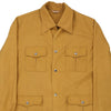 Vintage brown 70's Cresco Overshirt - mens x-large