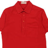 Vintage red Carabelli Polo Shirt - mens medium