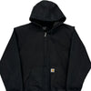 Relaxed Fit Carhartt Oversized Jacket - 2XL Black Cotton