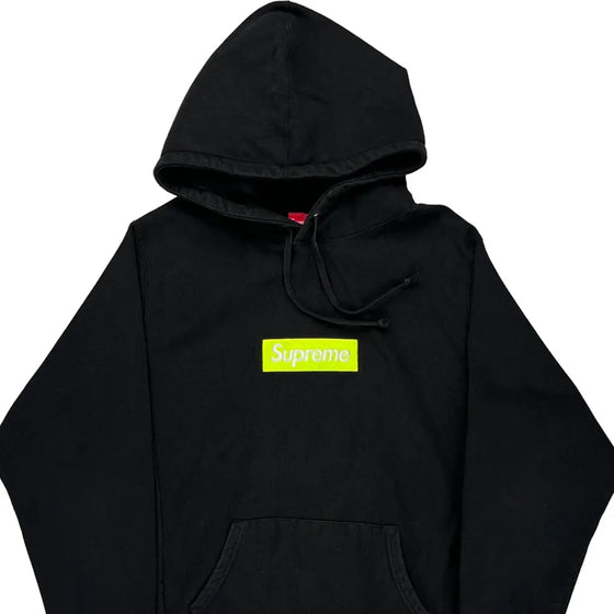 Supreme Graphic Hoodie - XL Black Cotton