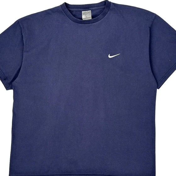 Nike T-Shirt - XL Blue Cotton